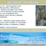 Senhas do dia - 22.05.2020