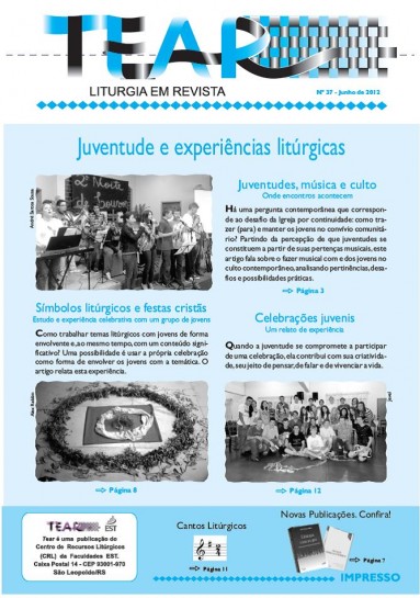 Tear - Liturgia em Revista. Número 37 - Junho 2012