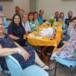 Membros da comunidade de Santos no Dia da Igreja da União Paroquial em Santos Amaro