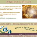 Senhas do dia - 30.12.2020