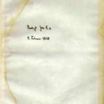 Pastor Friedrich Sauerbronn - Predigt/Prédica - Isaías 5.4 - 07/02/1840