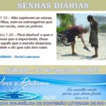 Senhas do dia - 15.08.2020