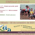 Senhas do dia - 20.11.2021