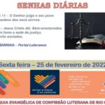 Senhas do dia - 25.02.2022