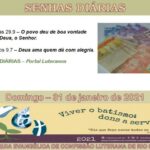 Senhas do dia - 31.01.2021
