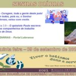 Senhas do dia - 09.09.2021