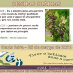 Senhas do dia - 26.03.2021