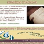 Senhas do dia - 29.11.2021