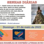Senhas do dia - .01.05.2022