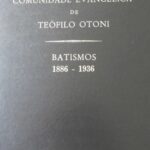 Livro de Registro de Batismos - 1886-1936