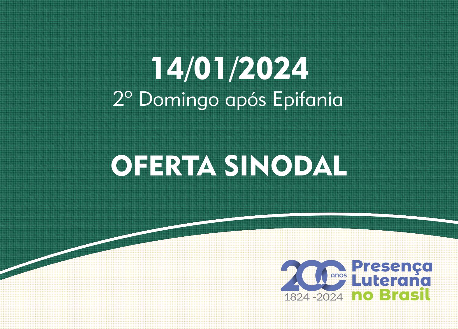Oferta Sinodal 14 01 2024