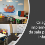 Criação e implementação da sala para Culto Infantil