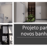 Projeto para os novos banheiros