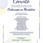 Convite Culto de Ordenação 2024