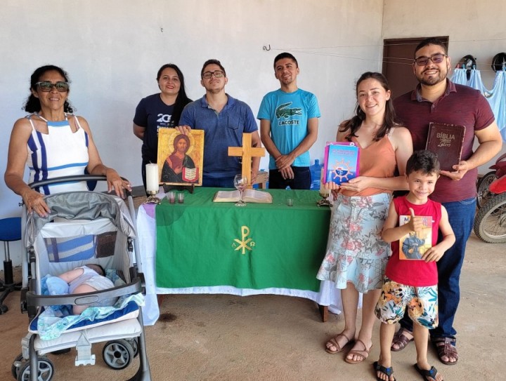 Primeiro culto luterano no Sítio Barreiros II - Ceará