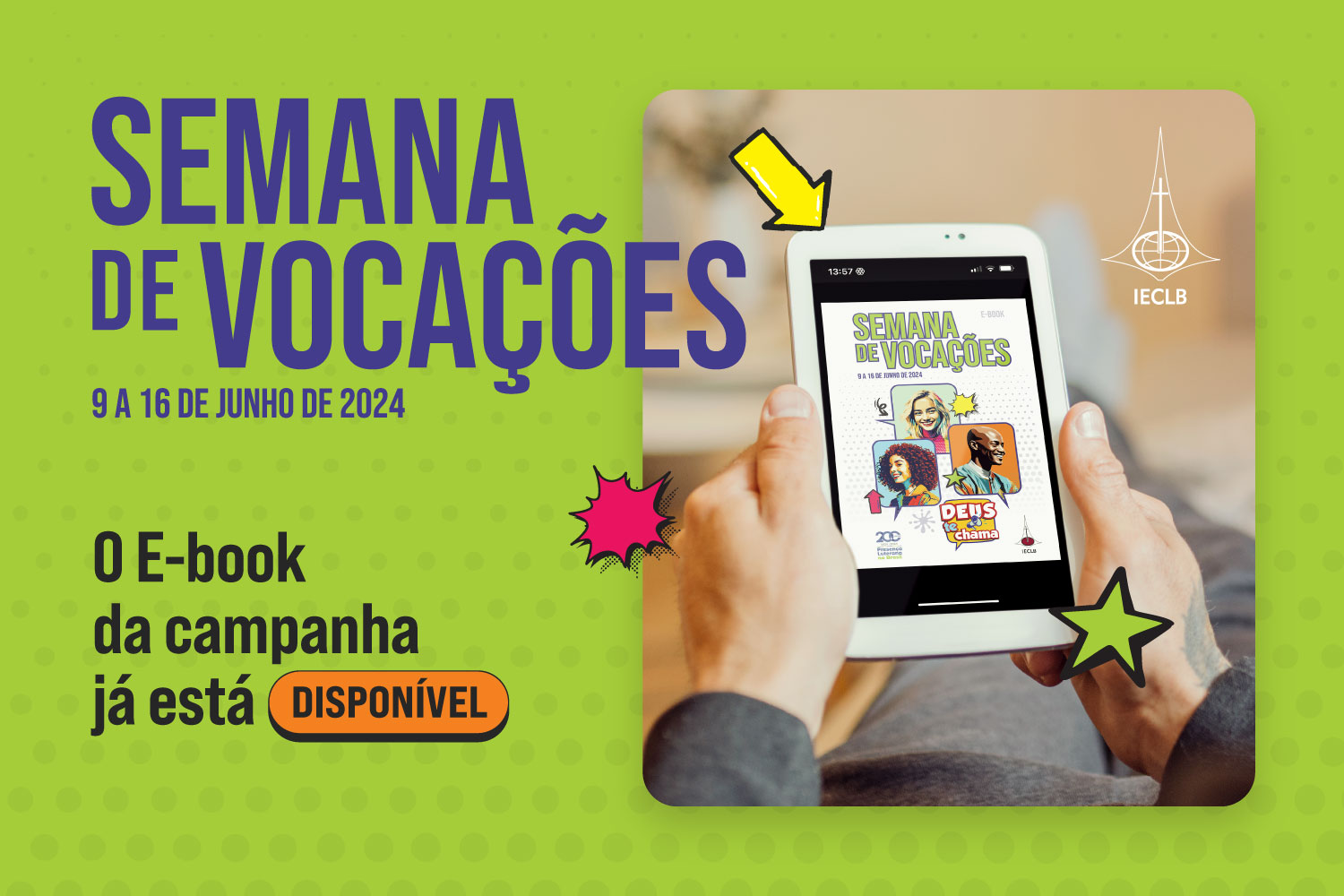 E-book campanha das vocações da IECLB