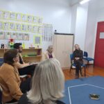 Bibliolog trabalha o acolhimento e a importância da escuta com equipe pedagógica do Colégio Martin Luther 1