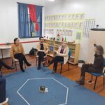 Bibliolog trabalha o acolhimento e a importância da escuta com equipe pedagógica do Colégio Martin Luther 2