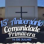 aniversário comunidade primavera