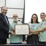 Paróquia Maringá - placa de homenagem