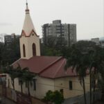 Imagem externa do templo de Santa Maria