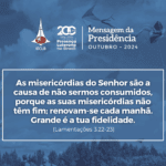 Mensagem da Presidência outubro 2024