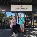 Visita ao trabalho da Caritas junto a pessoas em deslocamento