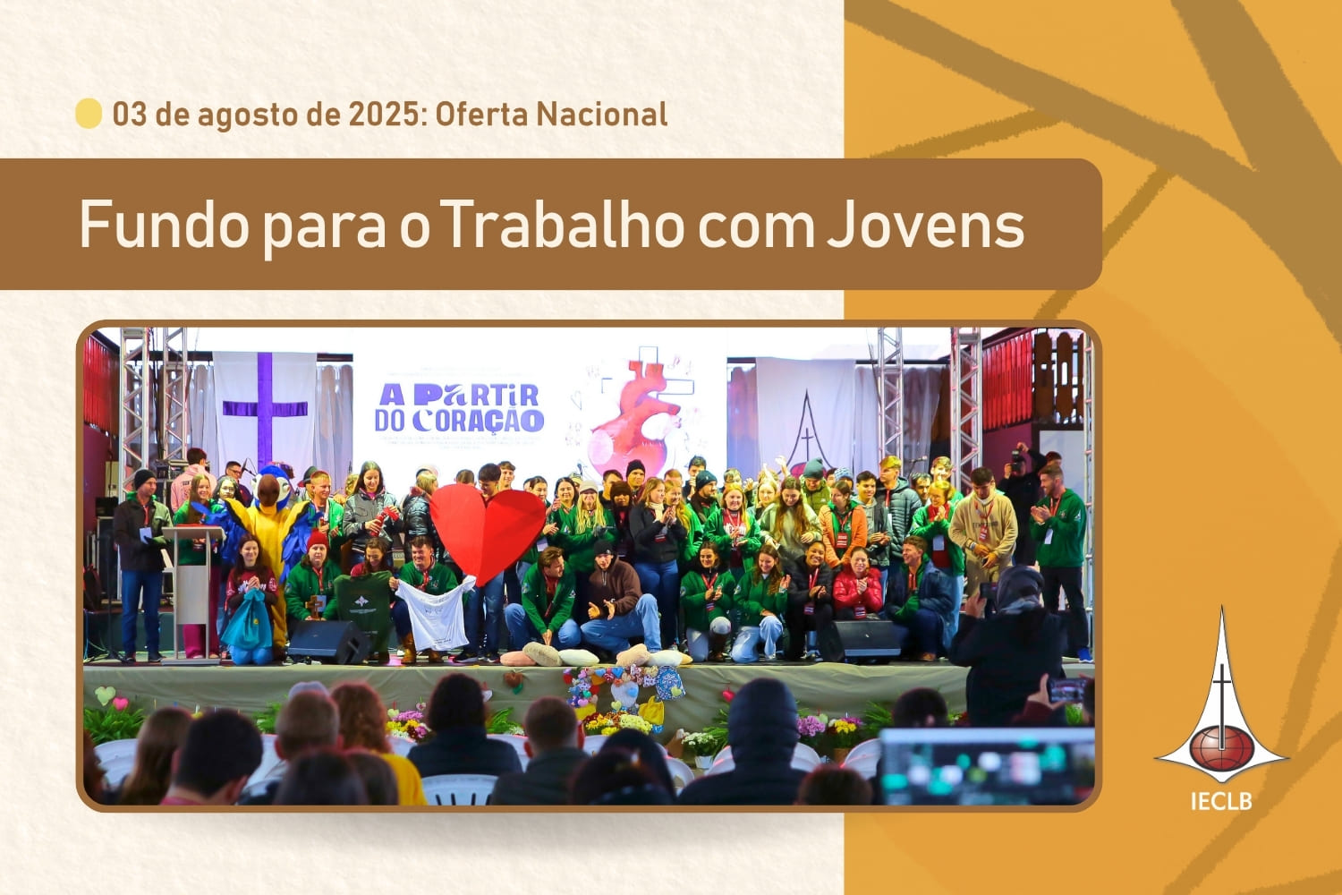 03/08/2025 - 8º Domingo após Pentecostes - Oferta Nacional