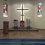 Altar do Templo em Santa Maria