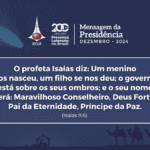Mensagem da Presidência - Natal 2024
