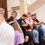 Culto de Ordenação fevereiro de 2025-imposição mãos