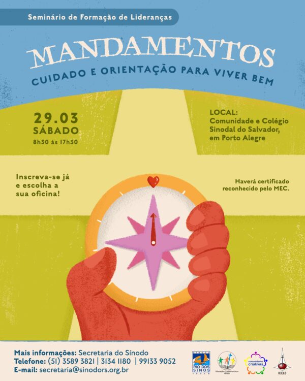 Seminário de Formação de Lideranças - Mandamentos: Cuidado e Orientação para Viver Bem - Sínodo Rio dos Sinos - Image 2