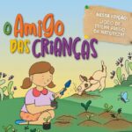 Cuidar do jardim de Deus - amigo das crianças
