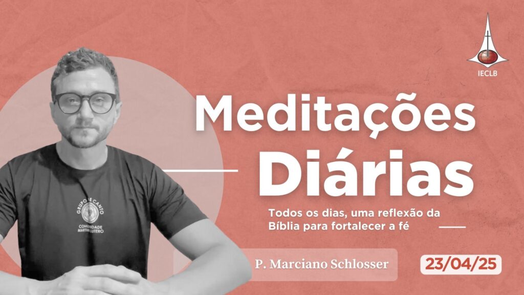 Capa do Video de Meditação Diária
