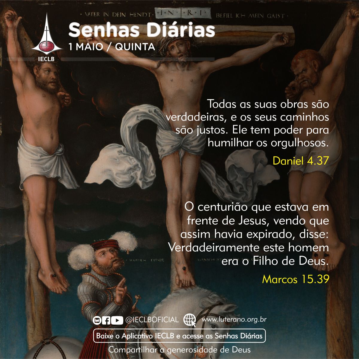 Senhas Diárias 01 05 2025