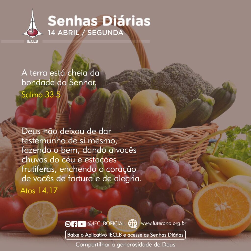 Senhas Diárias 14 04 2025