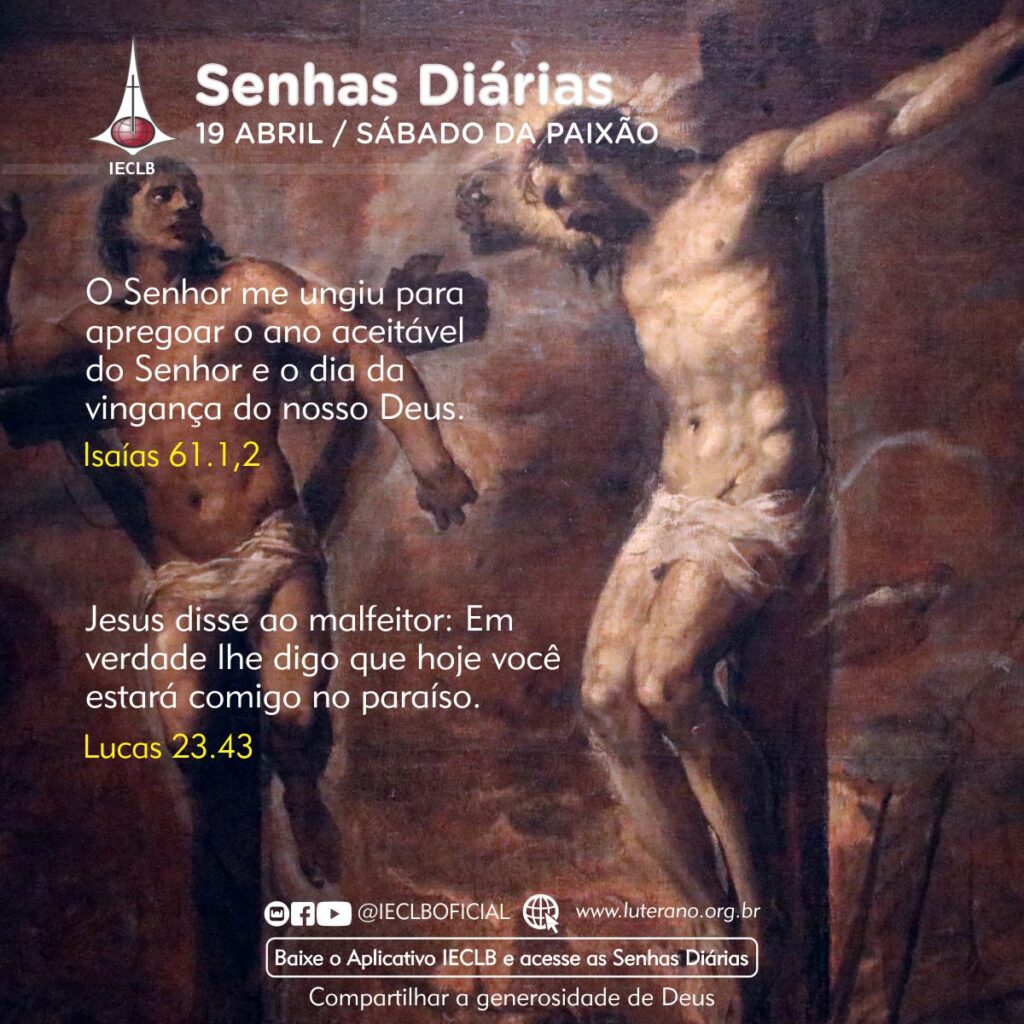 Senhas Diárias 19 04 2025