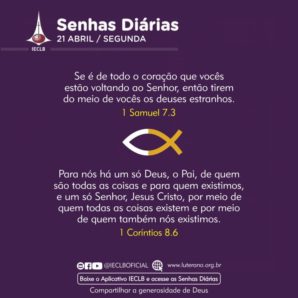 Senhas Diárias 21 04 2025