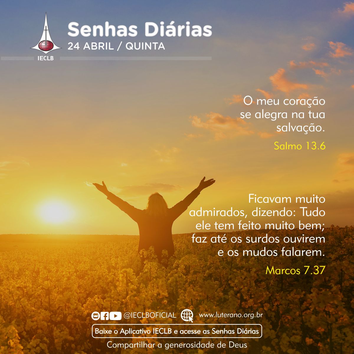 Senhas Diárias 24 04 2025