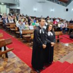 Instalação da Pastora Alessandra e do Pastor Mauro na Comunidade em Lajeado