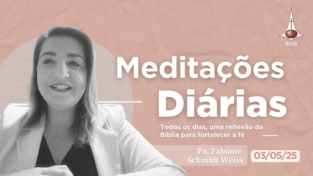 Capa do Video de Meditação Diária