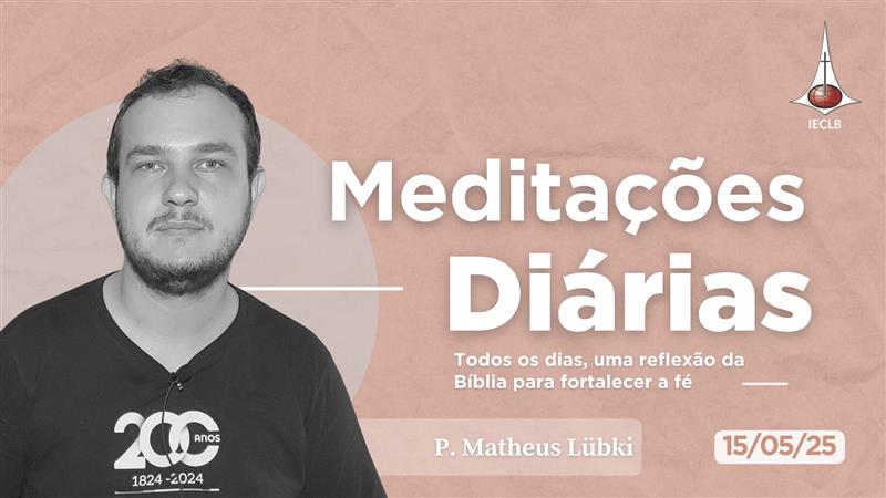 Capa do Video de Meditação Diária
