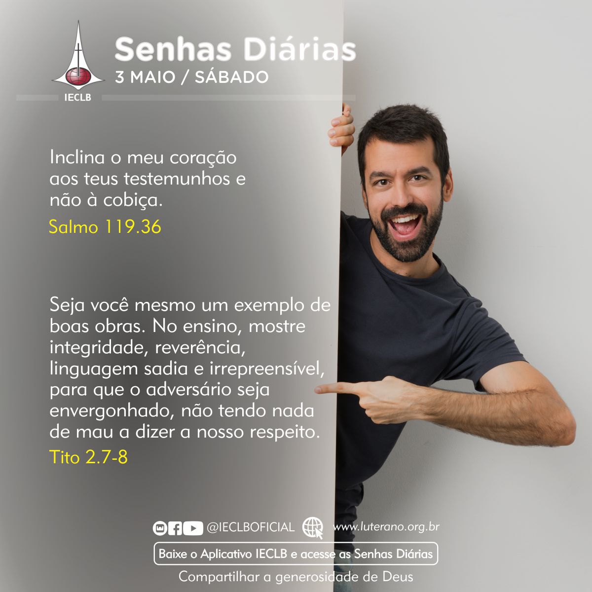 Senhas Diárias 03 05 2025