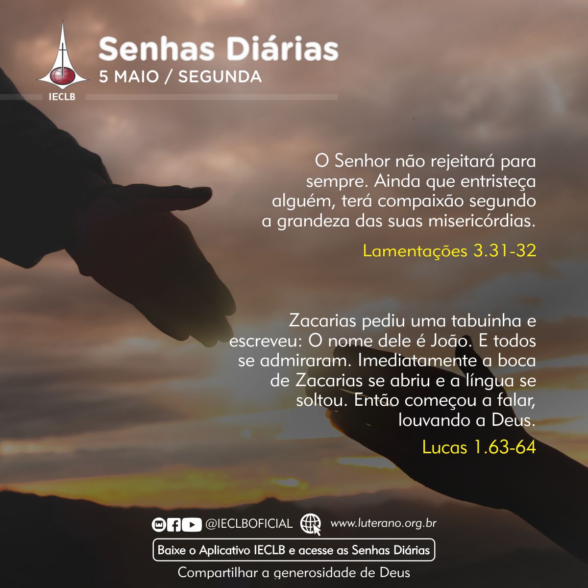 Senhas Diárias 05 05 2025