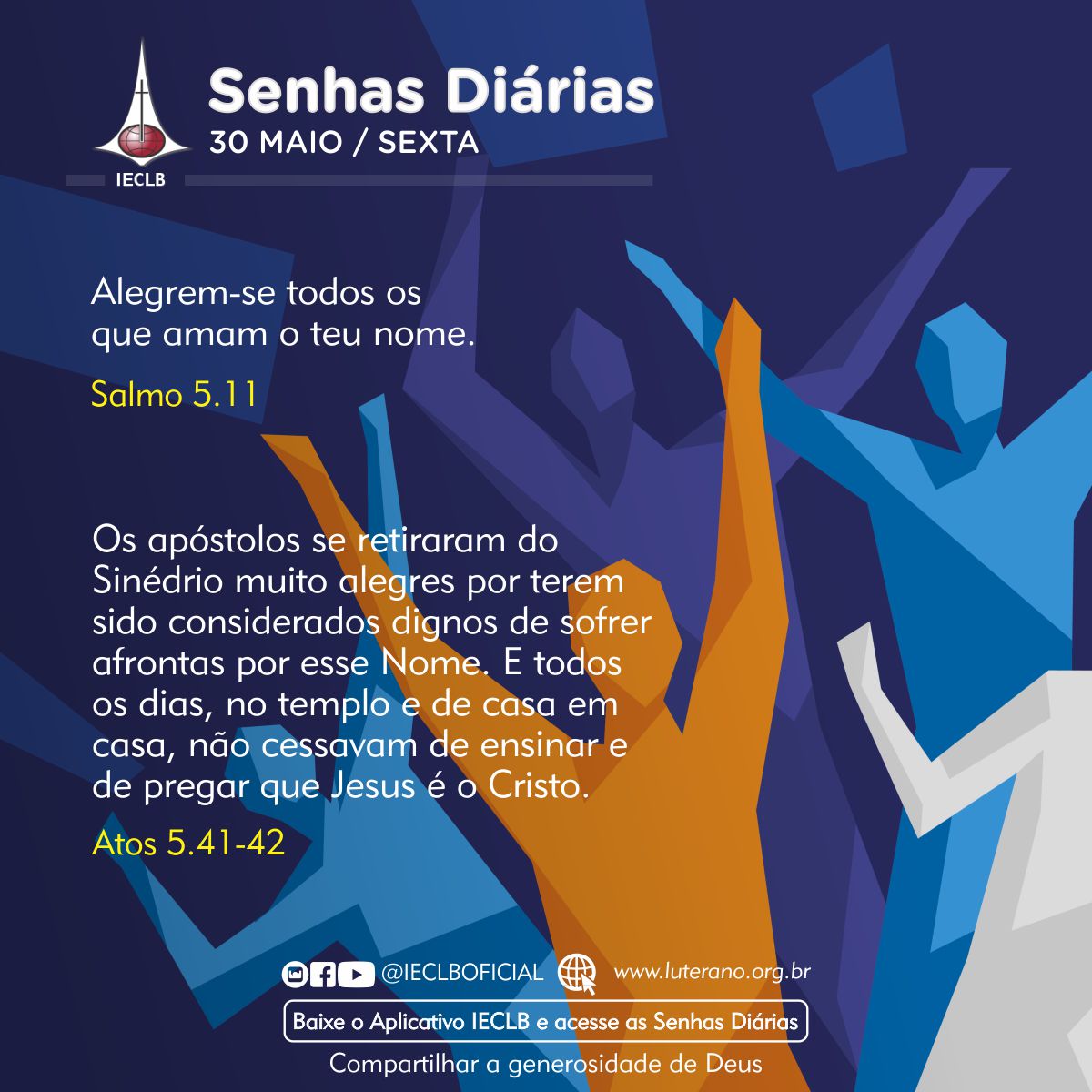 Senhas Diárias 30 05 2025