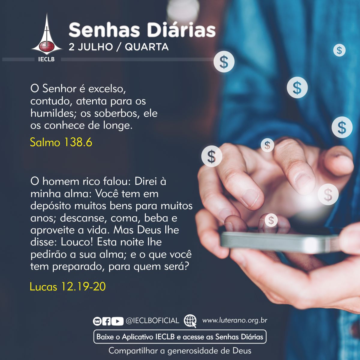 Senhas Diárias 02 07 2025