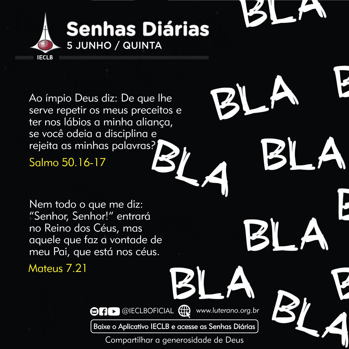 Senhas Diárias 05 06 2025