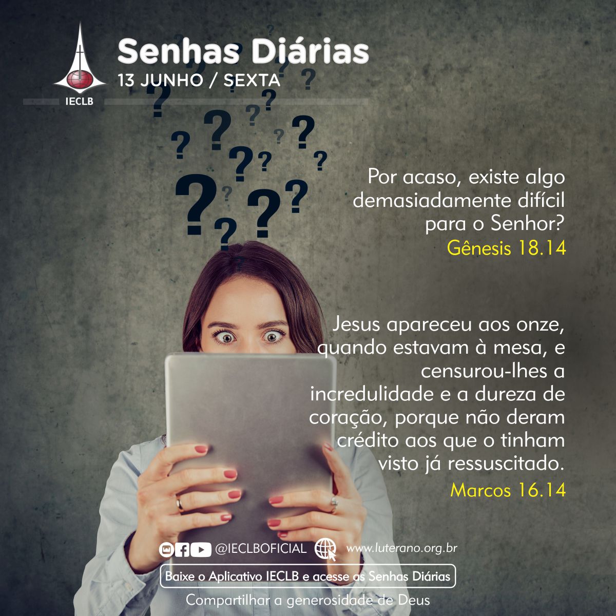 Senhas Diárias 13 06 2025