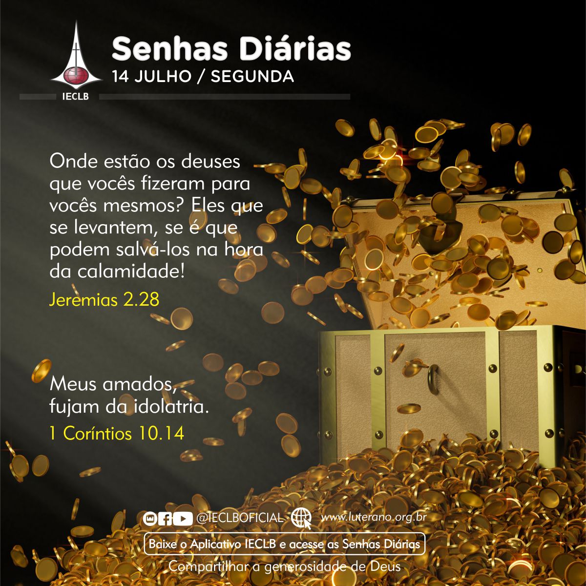 Senhas Diárias 14 07 2025