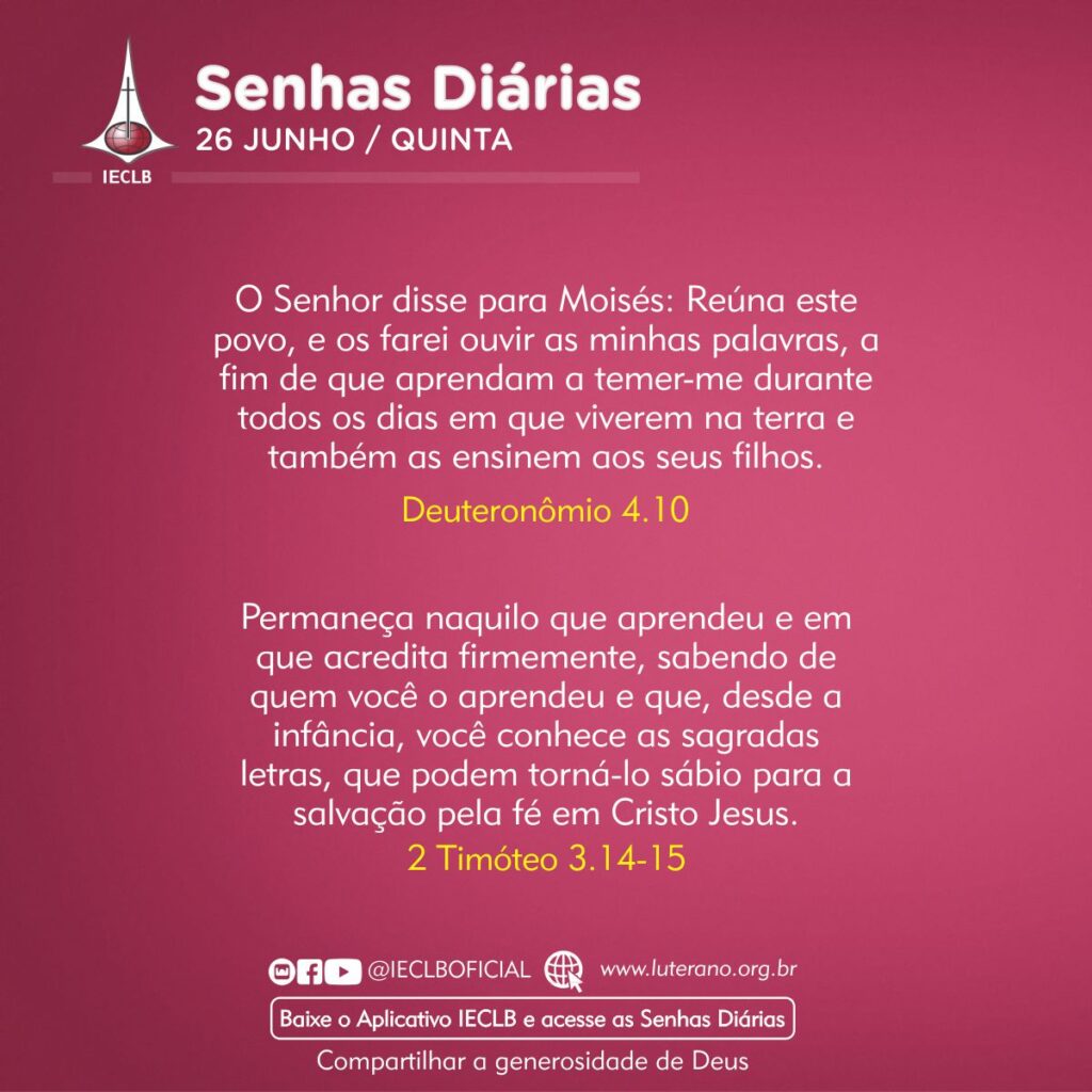 Senhas Diárias 26 06 2025